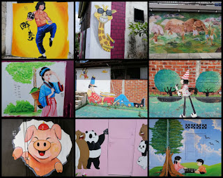 Kampung Kelapa Sawit壁畫 Kampung Kelapa Sawit壁畫