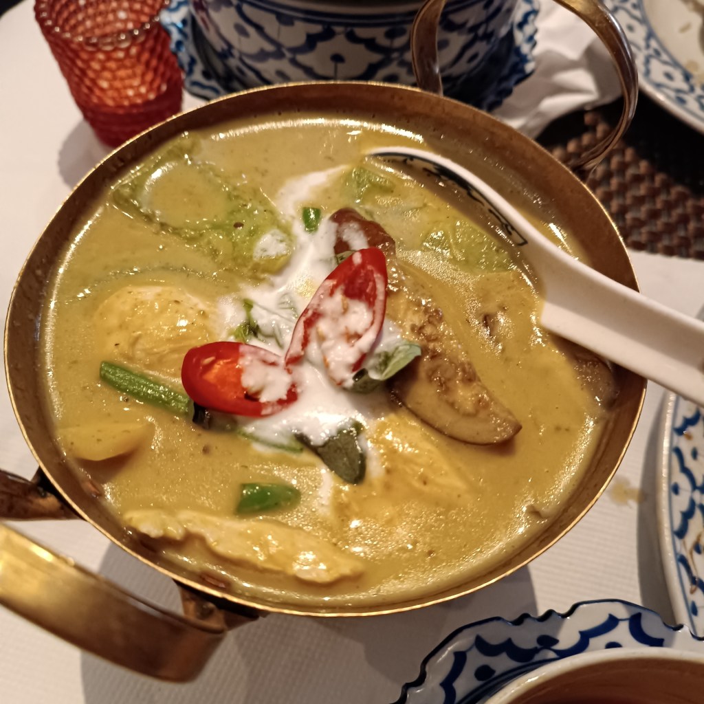 英國泰國餐-綠咖喱