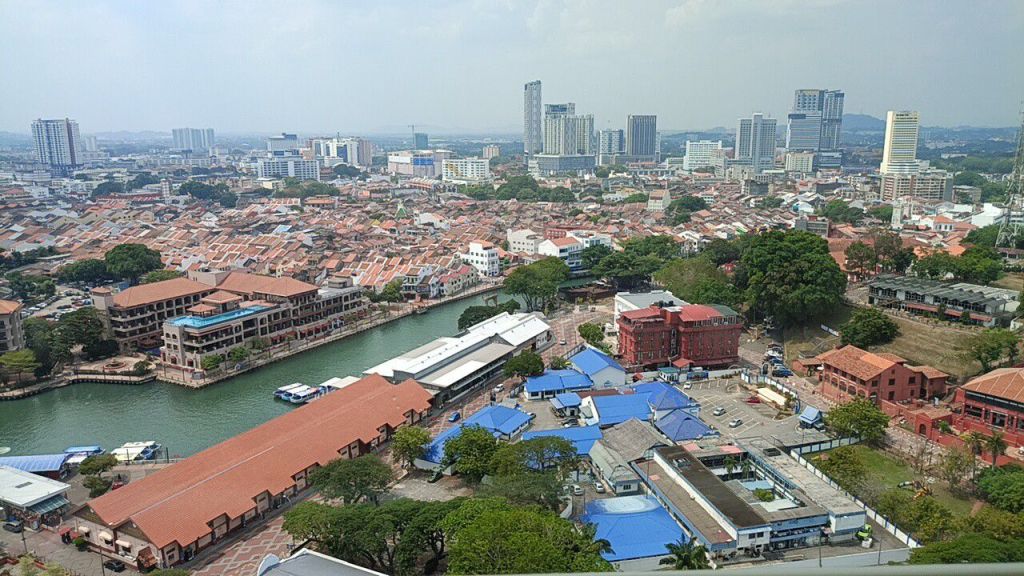 馬六甲旋轉塔風景