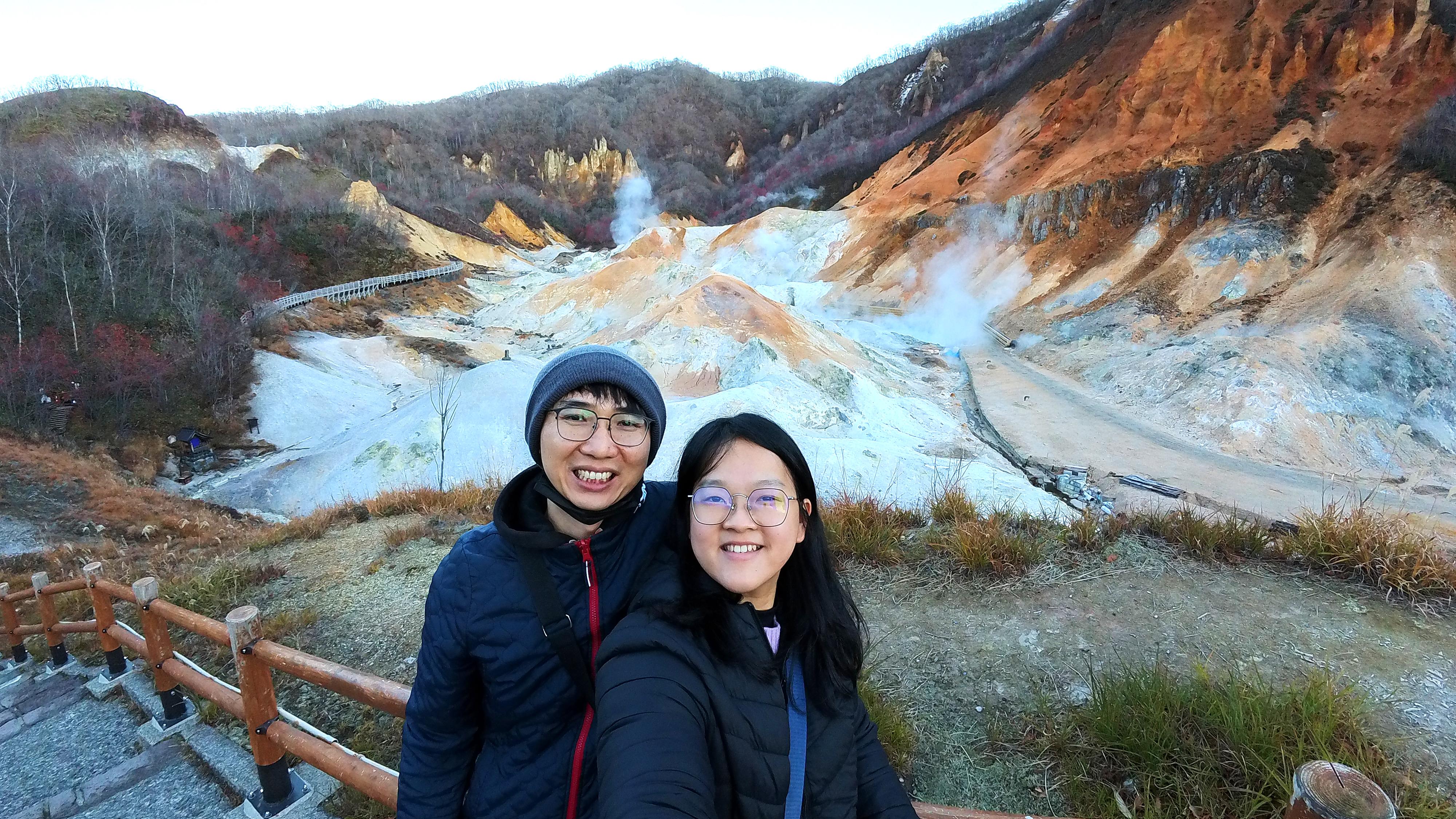 北海道 登別 地獄谷