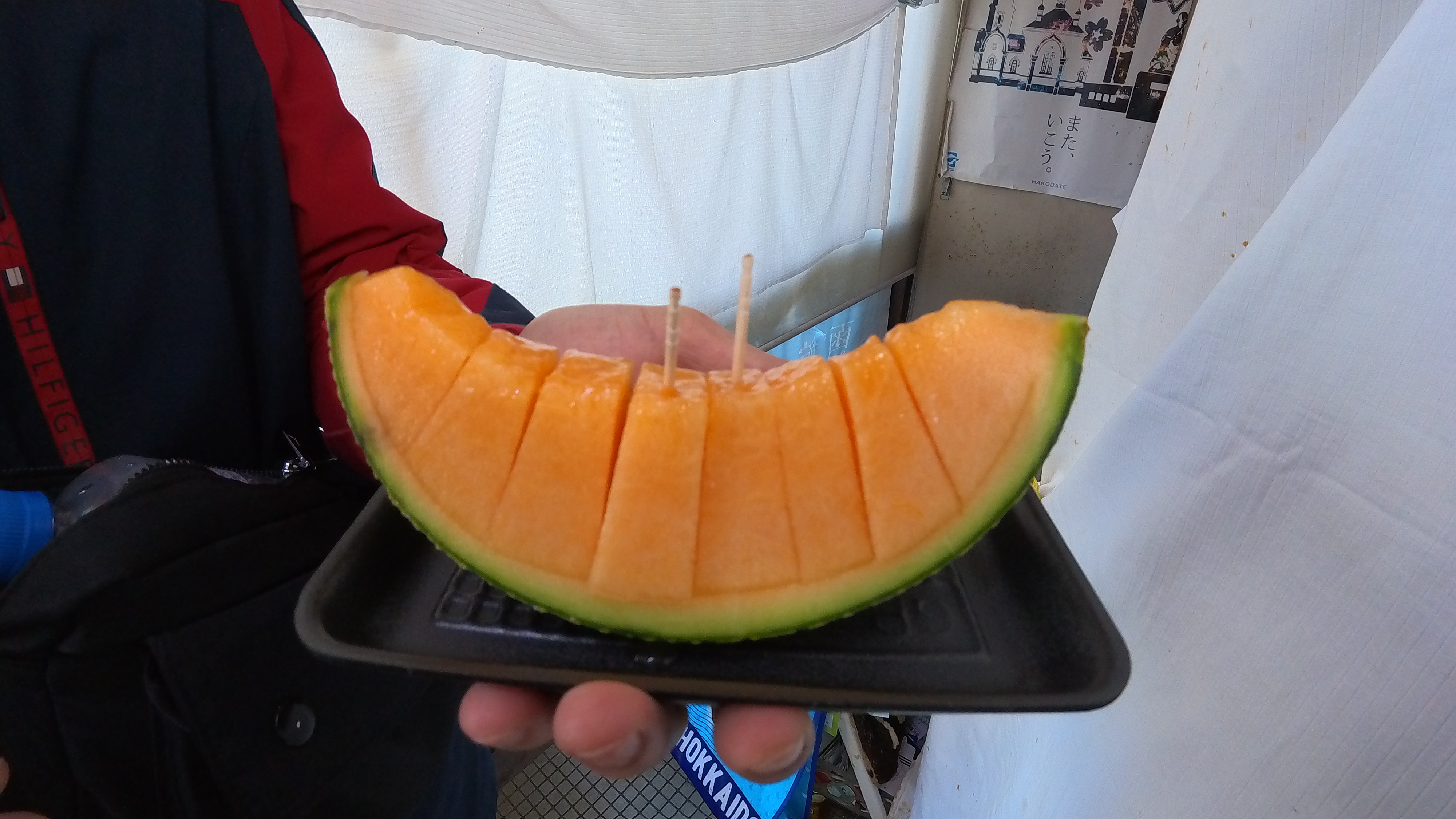 函館朝市 哈密瓜