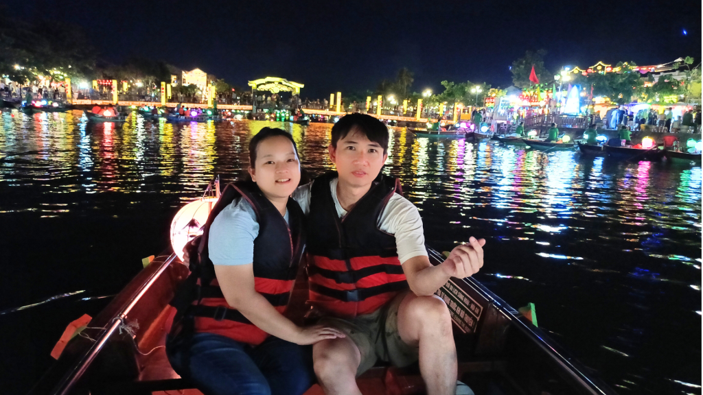 越南自由行 會安 秋盆河遊船